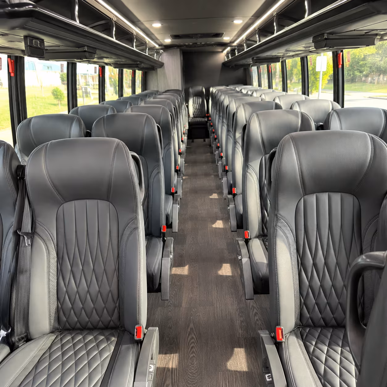 minibuses and charter buses for larger sandy springs prom groups